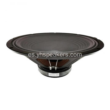 Unidad de controlador de altavoces de woofer de 15 pulgadas